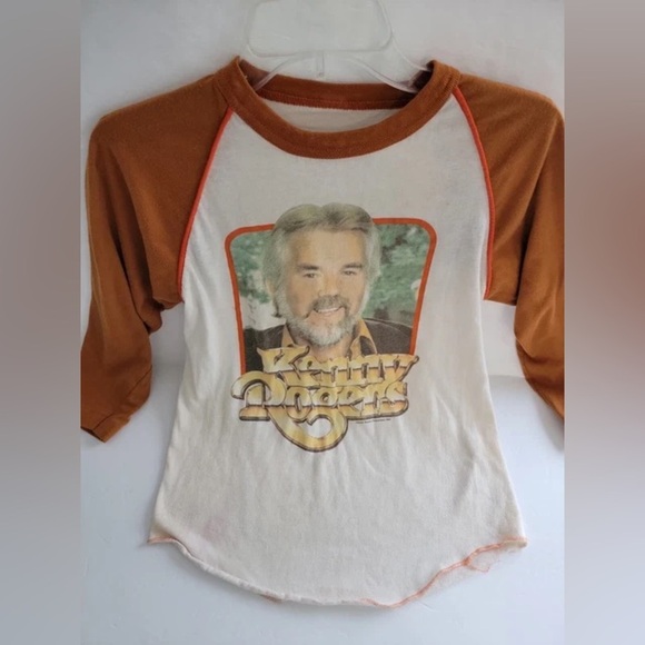 Vintage Kenny Rogers 82 Tour Baseball Tee See Photos for Condition/Measurements - Picture 2 of 12